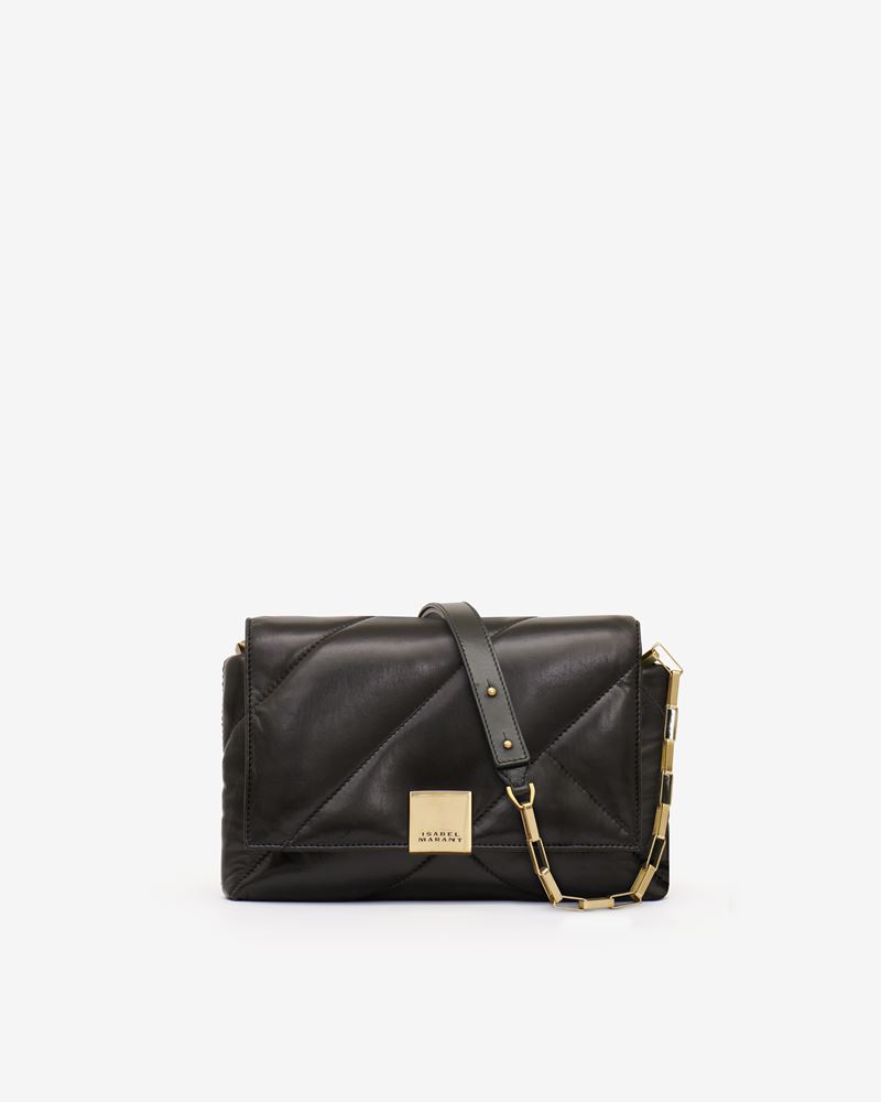 MERINE PUFFY QUILTED LEATHER BAG